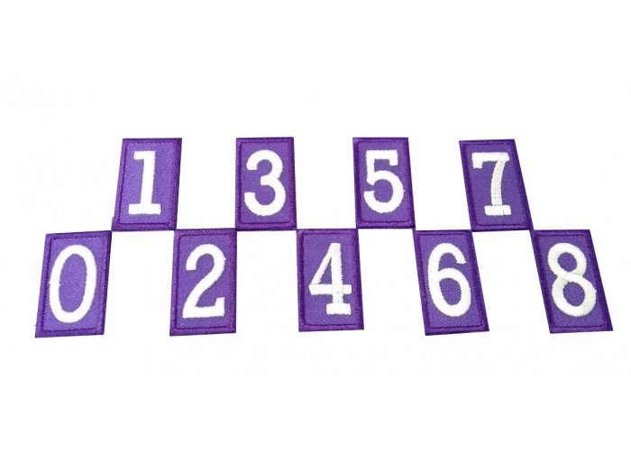 NUMEROS MORADOS