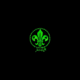 INSIGNIA DE COMPROMISO FLUORESCENTE